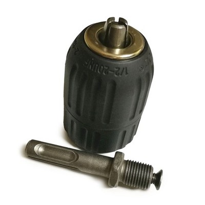 Reliable and for versatile Keyless Chuck Adapter for SDS Plus Shank Drills