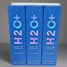 H2O+ Hydration Sensitive Milk Serum 30ml 1oz LOT OF 3 w/ Box NEW H2O