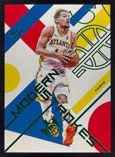 2024-25 Panini Court Kings Modern Strokes Jade #6 Trae Young /49