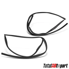 2x Window Channel Weatherstrip Seal for Chevy G10 G20 GMC G1500 Front Glass Run