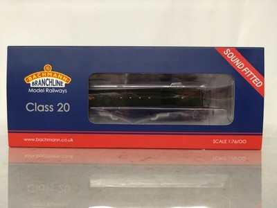 Bachmann 35-352SF Klasse 20/0 D832 BR grün Late Crest DCC Sound Spurweite OO NEU