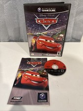 Disney Pixar Cars Nintendo GameCube Complete CIB Black Label Tested And Working