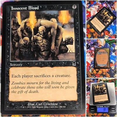 MTG Innocent Blood   Nm Og Black Removal Odyssey 2001 Magic The Gathering 