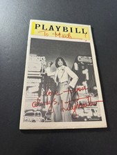 Vintage Lily Tomlin SIGNED Playbill Biltmore Theatre Entertainment