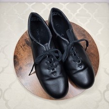 Capezio Women's Black Dance TeleTone Tap Shoes Size 9  Mens / 7 1/2 Womens