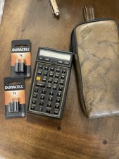Hewlett-Packard HP-41CV Vintage Calculator New Batteries Working  