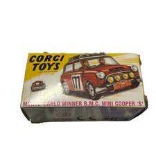 Corgi Model Club 339. 1967 Monte Carlo Winner BMC Mini Cooper S. BNIB with COA