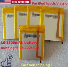   LG 3800mAh Battery Upgrade replacement for iPod Classic  Video 5 5.5 Thin