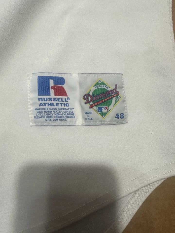 Russell Athletic - Nomar Garciaparra Boston Red Sox Home Jersey Size 48 - Used - Image 4 of 4