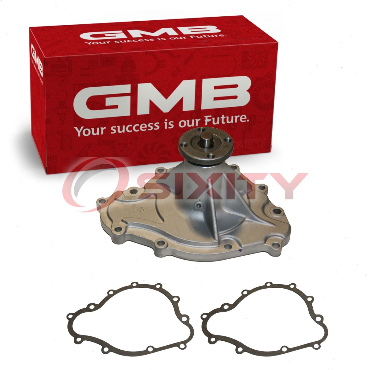 GMB Engine Water Pump for 1969 Pontiac Acadian 5.7L V8 Coolant Antifreeze tk