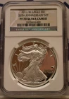 2011 W S$1 American Silver Eagle 25th Ann. Set NGC PF 70 Ultra Cameo Fine Silver