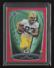 2014 Bowman Chrome #214 Jeff Janis Red Refractor #/25 RC