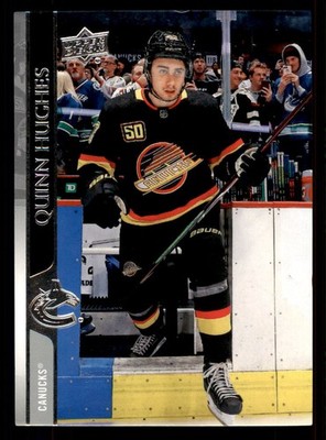 2020-21 Upper Deck #175 Quinn Hughes Vancouver Canucks