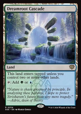 Dreamroot Cascade - SOS 254 Foil Premium Simic Dual Land
