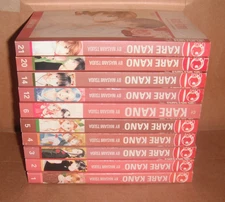 Lot of 10 Kare Kano: His and Her Circumstances - Manga Set
