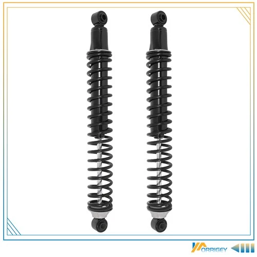 2Pcs Rear Load Adjusting Shocks Coil Springs For 2007-2023 Silverado Sierra 1500