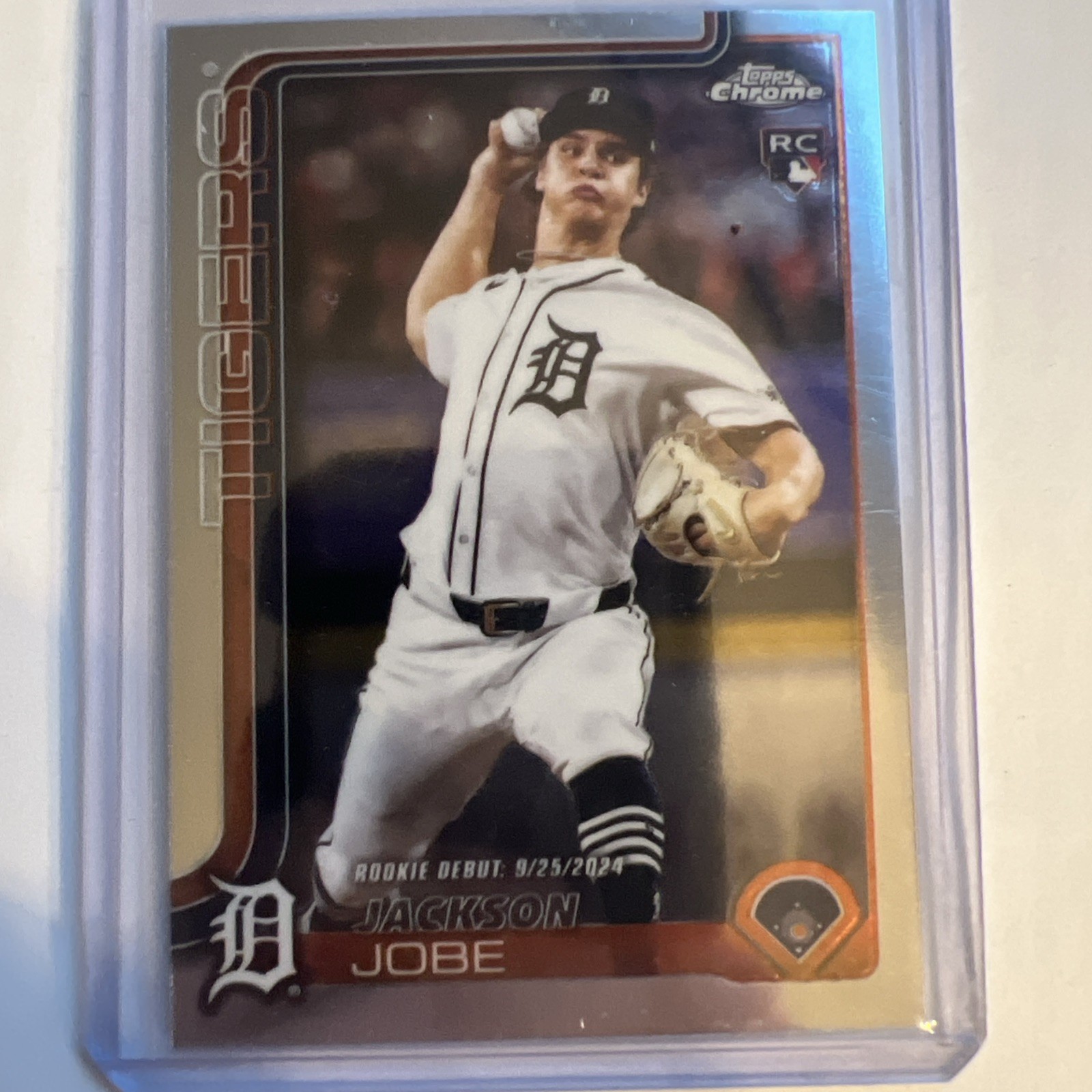 2025 Topps Chrome Update Series - Jackson Jobe #USC48 Refractor (RC)