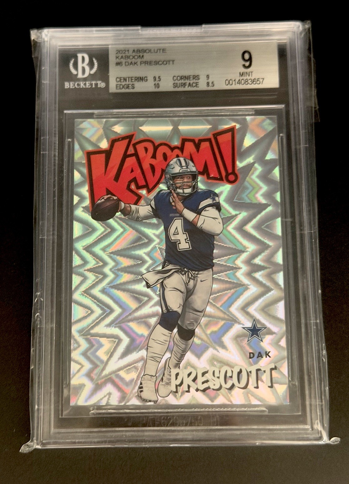2021 Panini Absolute - Kaboom! Dak Prescott #K6