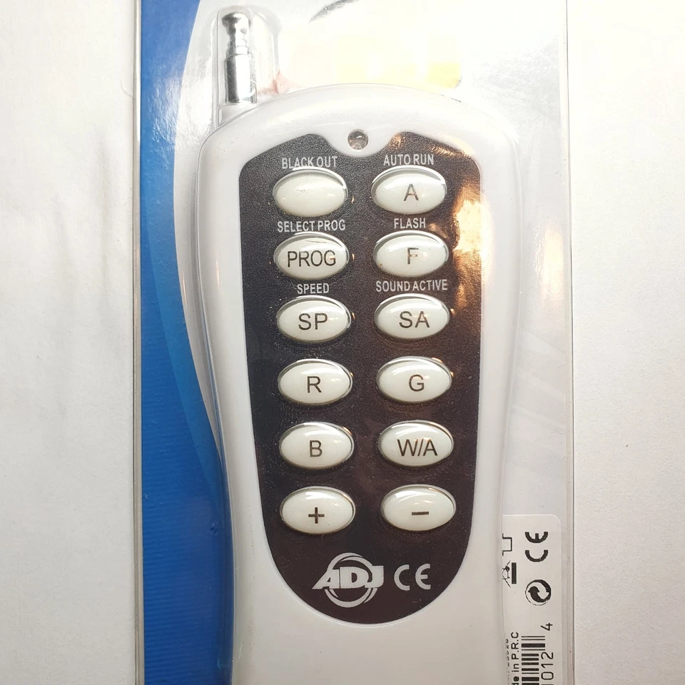 ADJ RFC Radio Frequency Wireless Remote Control For ADJ Mega Bar Par Wifly Par - Image 3 of 4