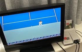 NES ~ RACKET ATTACK ~ Tennis Nintendo Game NES-RE-AUS Game Cart Only Pal A