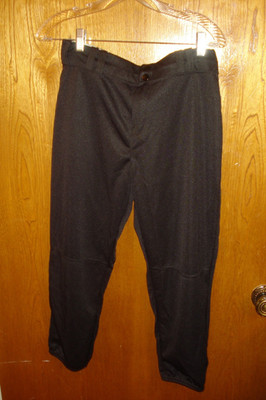 Alleson Athletic Womens  Softball Black Pants Size  SMALL