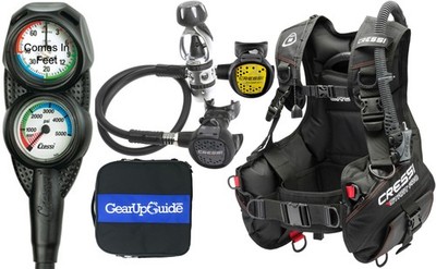 Cressi Start Scuba Diving Gear Package Complete with Start 2.0 BCD - Mini