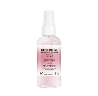 Covergirl Clean Fresh Skincare Priming Glow Mist 8HR Hydration 3.3 fl oz
