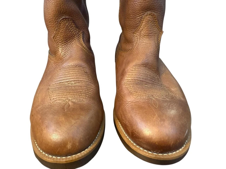 Georgia Boots Pull On Work Wellington Bota de Vaquero Hombres Talla 12 M Foto 3 de 4