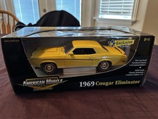 1 18 Ertl American Muscle 1969 Mercury Cougar Eliminator Exclusive Diecast Car