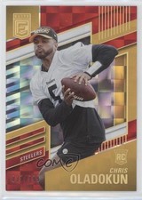 2022 Panini Donruss Elite Rookies Red 37/399 Chris Oladokun #180 0su2