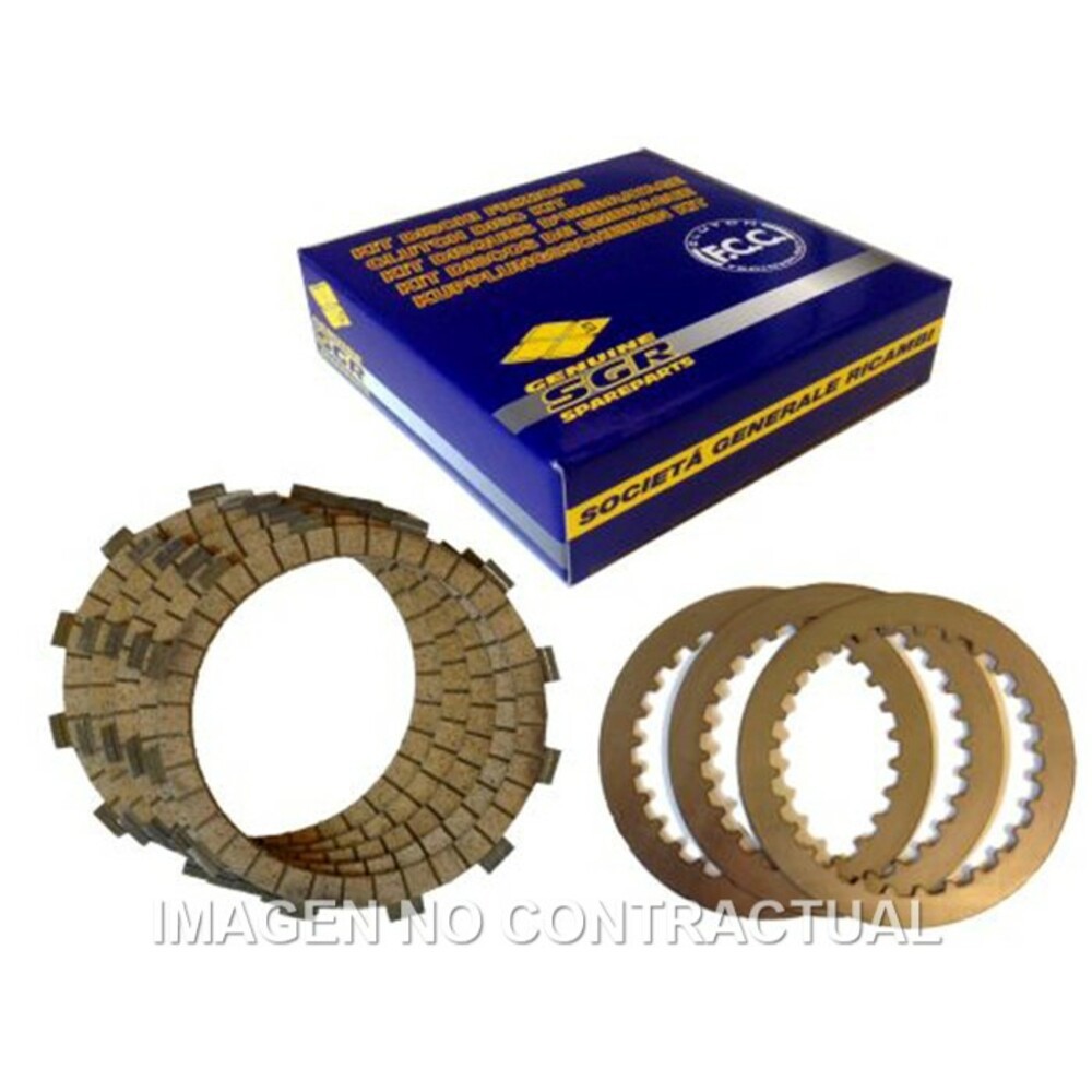 Kit Discs + Spacers Full FCC Suzuki RM 250 Motorbike Engine Spares