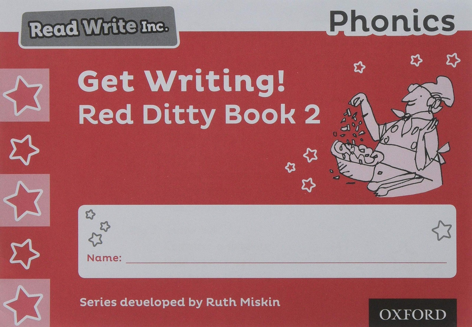 Read Write Inc. Phonics: Get Writing! Red Ditty Book 2 Pack of 10 by Ruth Miski - Image 3