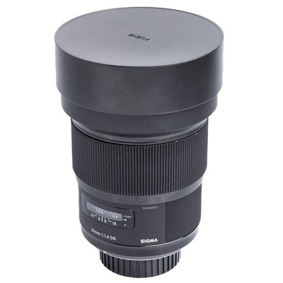 Sigma 20mm/1,4 DG HSM Art f. Nikon F-Mount (Art) gebraucht Objektiv