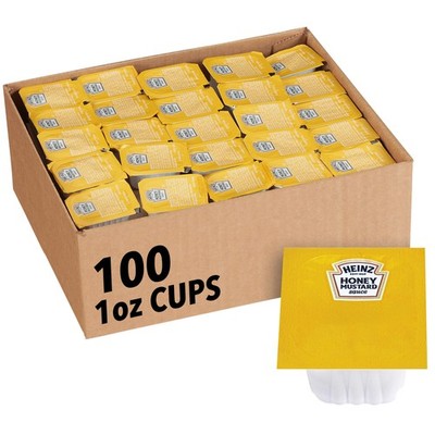 Heinz Honey Mustard Sauce (1 oz Cups, Pack of 100)