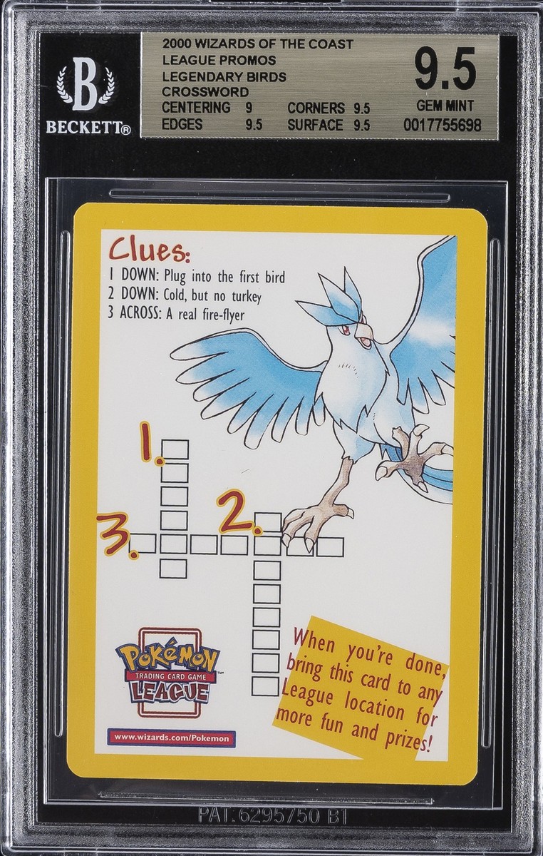 2000 WIZARDS OF THE COAST LEAGUE PROMOS LEGENDARY BIRDS CROSSWORDS