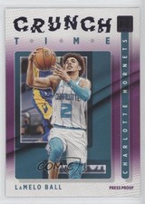 2021-22 Panini Donruss Crunch Time Press Proof Purple LaMelo Ball #6 14ql