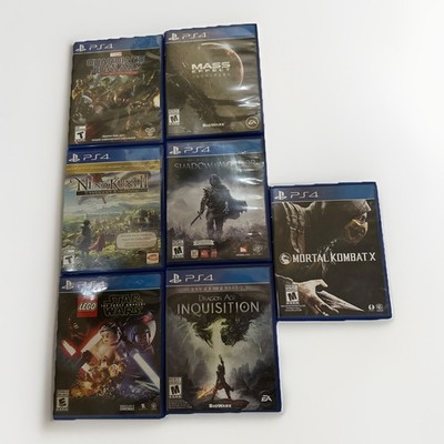 PS4 Bundle - NiNoKuniII MassEffect Guardians LegoStarWars DragonAge MKX Mordor
