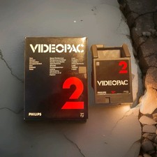 Philips G7000/G7400 Videopac Spiel #2 MEMORY + RENDEZVOUS IM WELTRAUM + KNOBELN