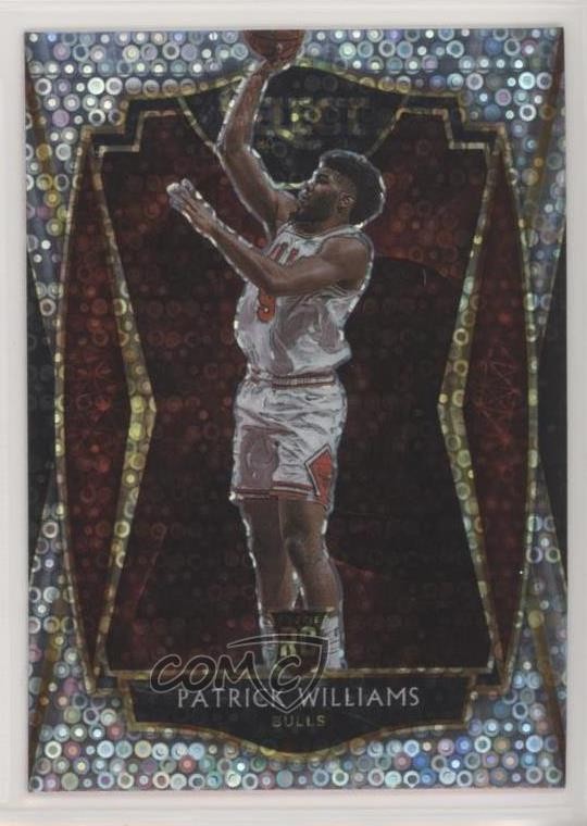 2020-21 Panini Select Premier Level Disco Prizm Patrick Williams #185 f1m
