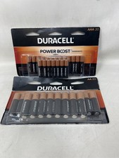 Duracell Coppertop 1.5 Alkaline Batteries - AA  AAA - 40ct. 2 Packs of 20 