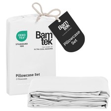 Pillow Cases Queen Size Set of 2 Pillowcases 100 Viscose from Bamboo Cooling...