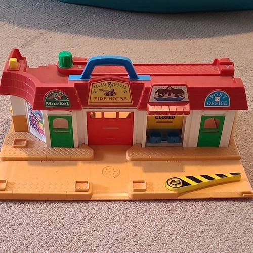 Fisher-Price Little People Main Street Playset Vintage Ages 3-7 Years