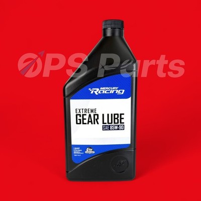 Mercury Racing Extreme Gear Lube SAE 85W-90, 1 Qt - Part# 8M0078015 - New OEM
