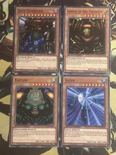 Yugioh: Gate Guardian 4 Card Set! Sanga + Suijin + Kazejin - 1st Edition NM