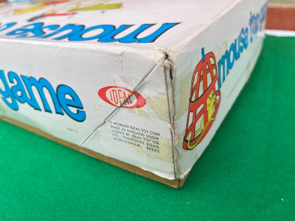 TESTED SEE VIDEO Vintage 1963 Mouse Trap Board Game by Ideal Original Edition - Image 4 of 4