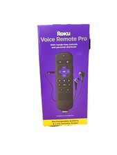 Roku Voice Remote Pro  Rechargeable voice remote with TV controls, lost A127