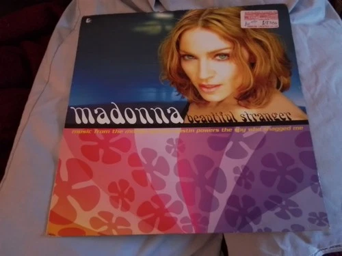 Madonna-Beautiful Stranger-Music From Austin Powers-12" Maxi-W495T Germ-1999 Ex