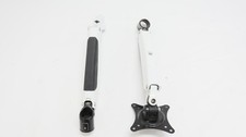 Used Adjustable Monitor Arm Mount White (READ...
