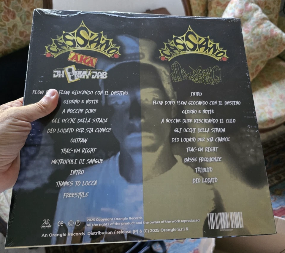 Joe Cassano Dio Lodato DOPPIO VINILE 2 LP SIGILLATO KAOS INOKI DJ GRUFF - Immagine 2 di 2