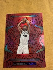 2024-25 Panini Obsidian Harrison Barnes Red Electric Etch #12 Spurs